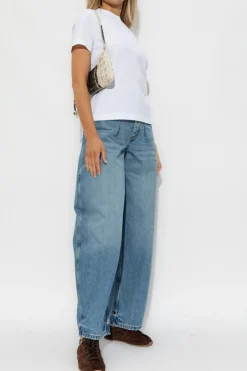Jacquemus BIAŁY T-shirt z krótkim rękawem