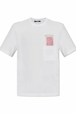 Jacquemus BIAŁY T-shirt z logo