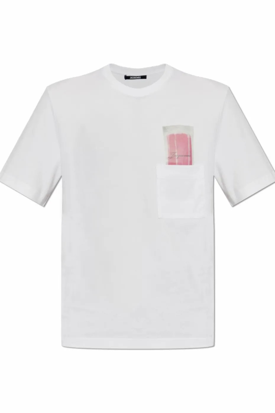 Jacquemus BIAŁY T-shirt z logo