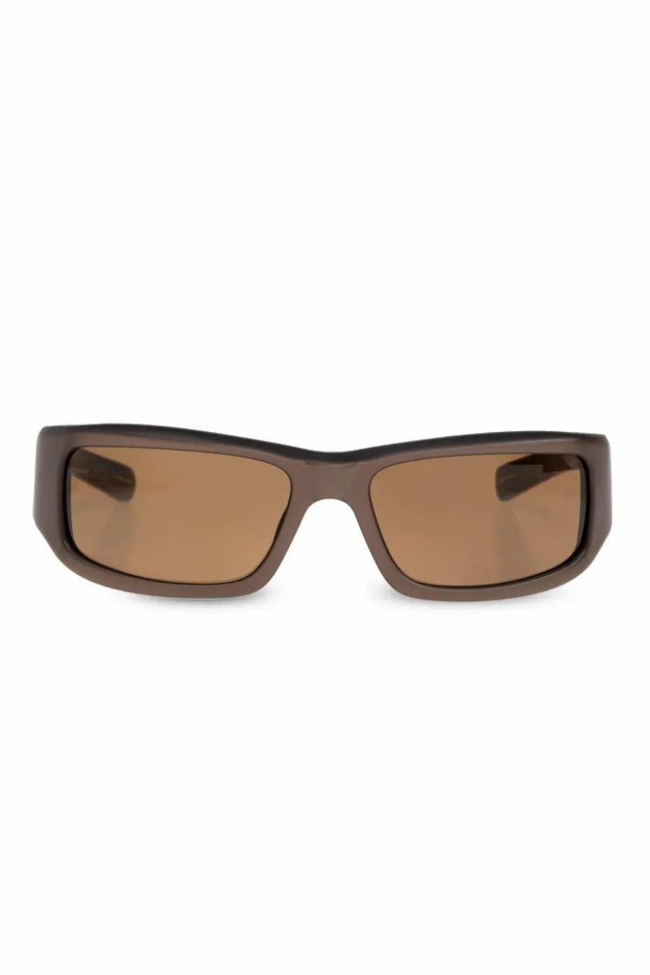 Jacquemus BRĄZOWY Okulary przeciwsłoneczne