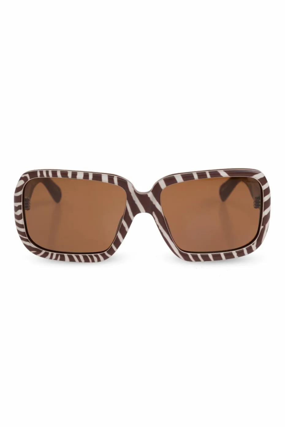 Jacquemus BRĄZOWY Okulary przeciwsłoneczne `Cabana`