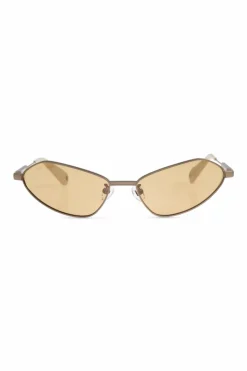 Jacquemus BRĄZOWY Okulary przeciwsłoneczne `Bambino`