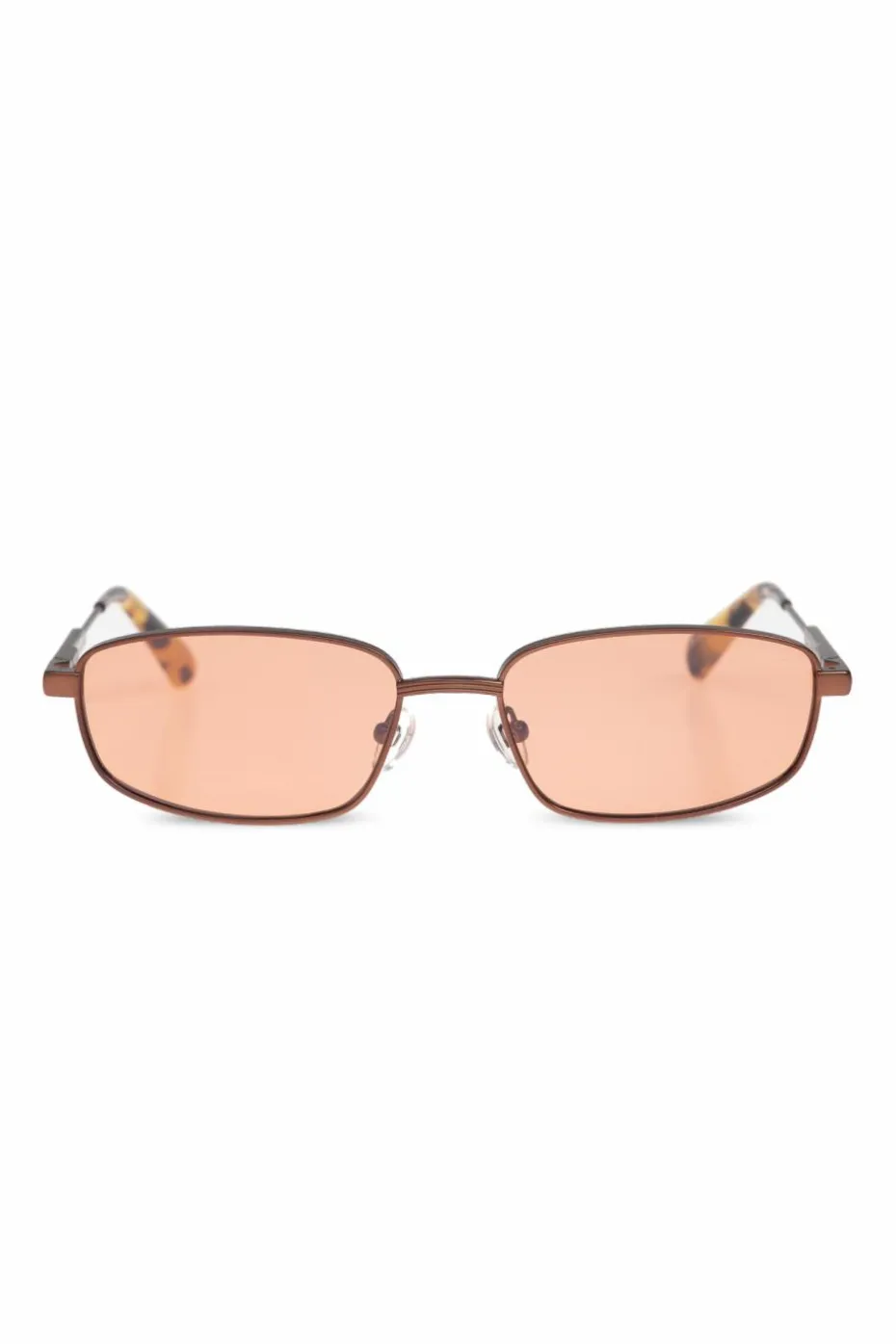 Jacquemus BRĄZOWY Okulary przeciwsłoneczne