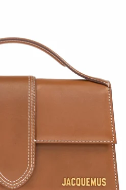 Jacquemus BRĄZOWY Torba do ręki `Bambino Large`