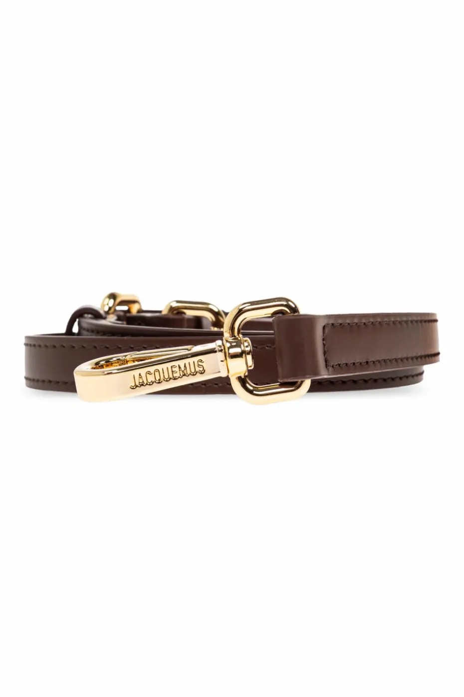 Jacquemus BRĄZOWY Torba do ręki `Bambino Large`
