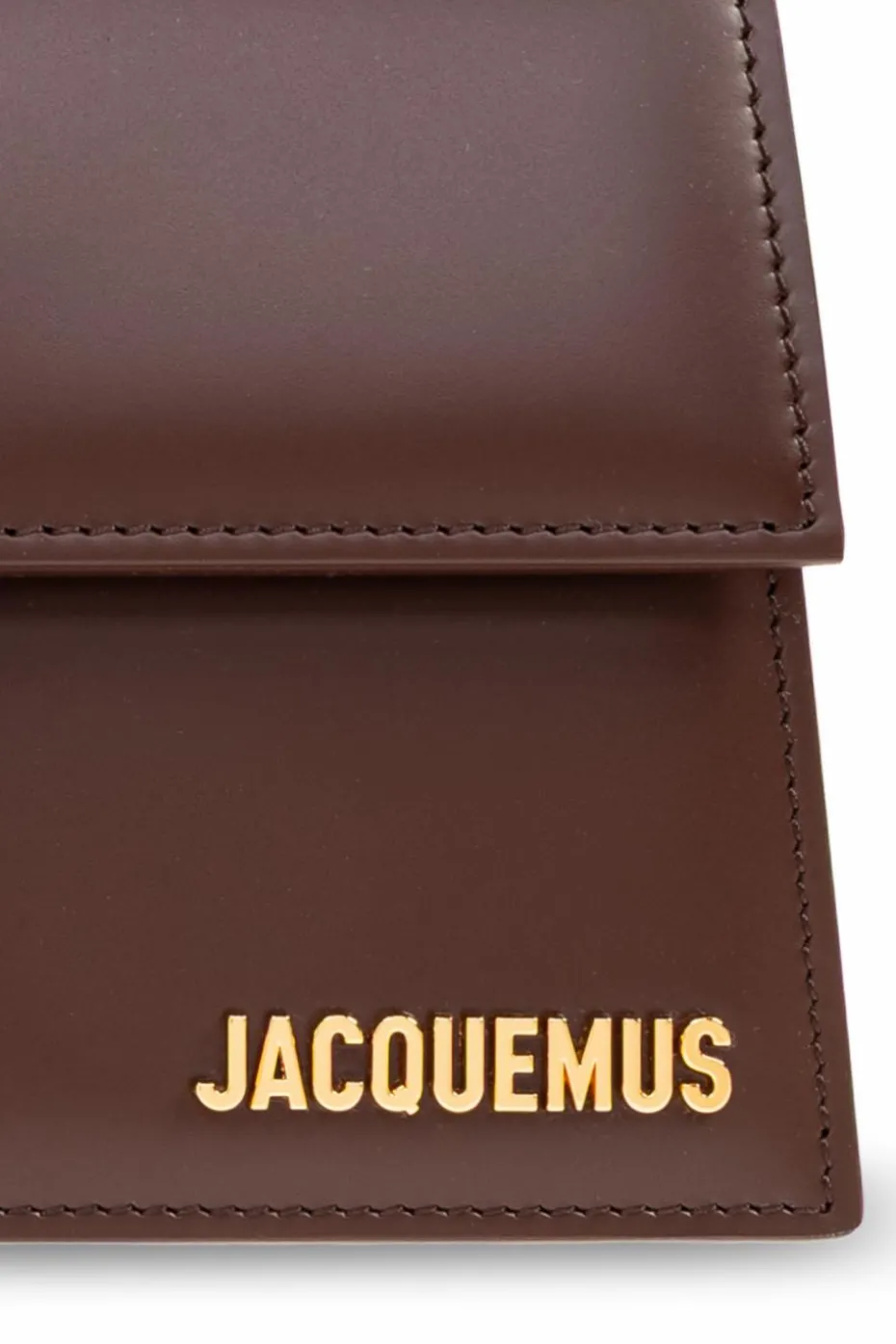 Jacquemus BRĄZOWY Torba do ręki `Bambino Large`