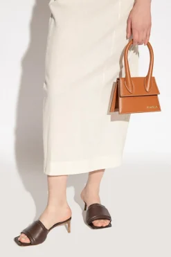 Jacquemus BRĄZOWY Torba na ramię ‘Le Chiquito Moyen’