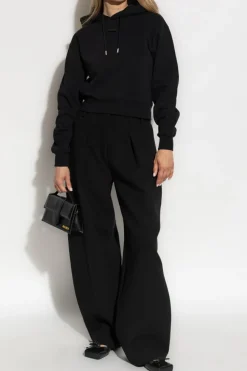 Jacquemus CZARNY Bluza z kapturem