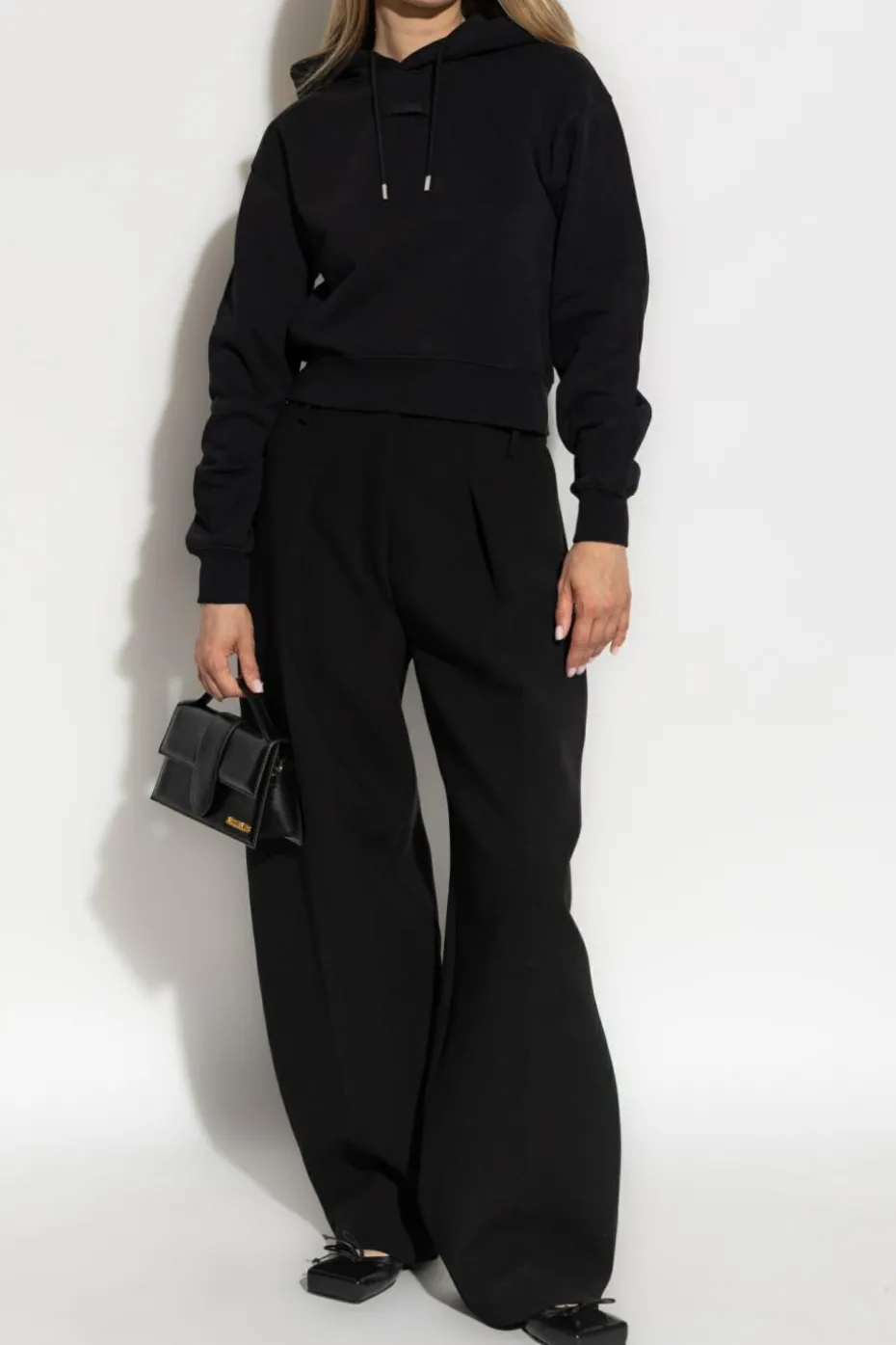 Jacquemus CZARNY Bluza z kapturem