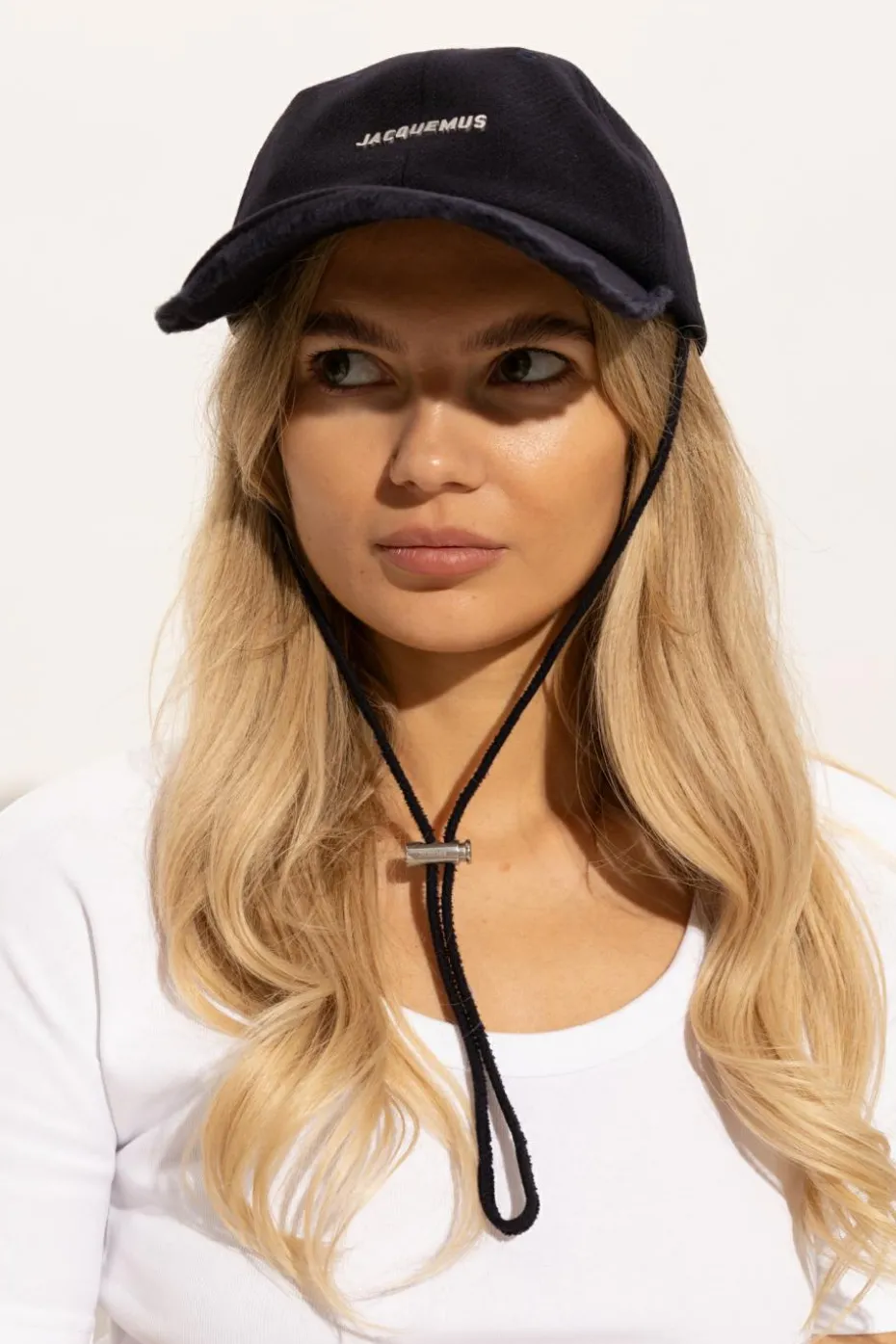 Jacquemus CZARNY Czapka z daszkiem