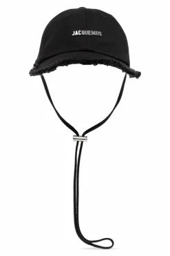 Jacquemus CZARNY Czapka z daszkiem