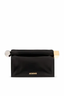 Jacquemus CZARNY Kopertówka ‘La Pochette Rond Carre’