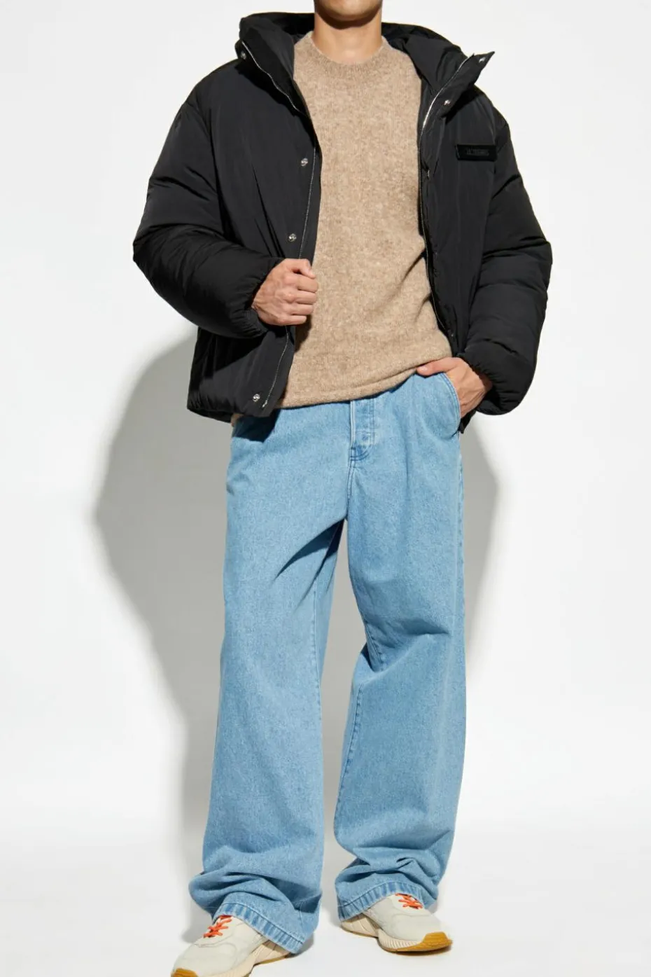 Jacquemus CZARNY Kurtka z logo