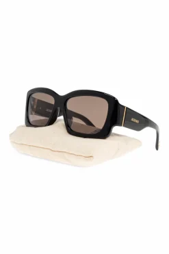 Jacquemus CZARNY Okulary przeciwsłoneczne