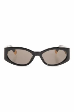 Jacquemus CZARNY Okulary przeciwsłoneczne