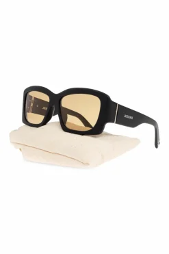 Jacquemus CZARNY Okulary przeciwsłoneczne