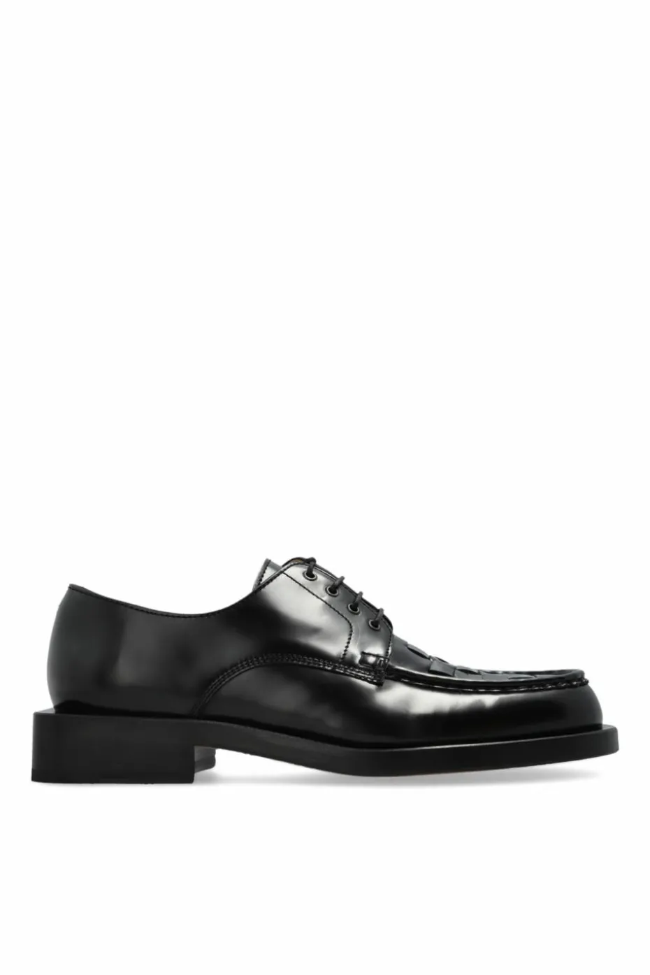 Jacquemus CZARNY Skórzane buty typu `derby`
