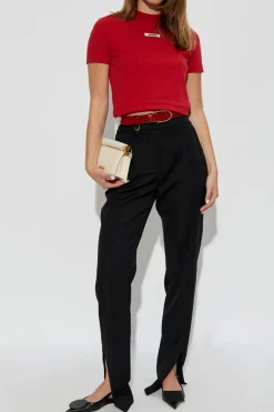 Jacquemus CZARNY Spodnie `Tibau`