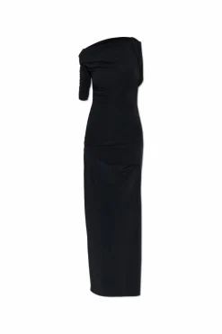 Jacquemus CZARNY Sukienka `Drapeado`