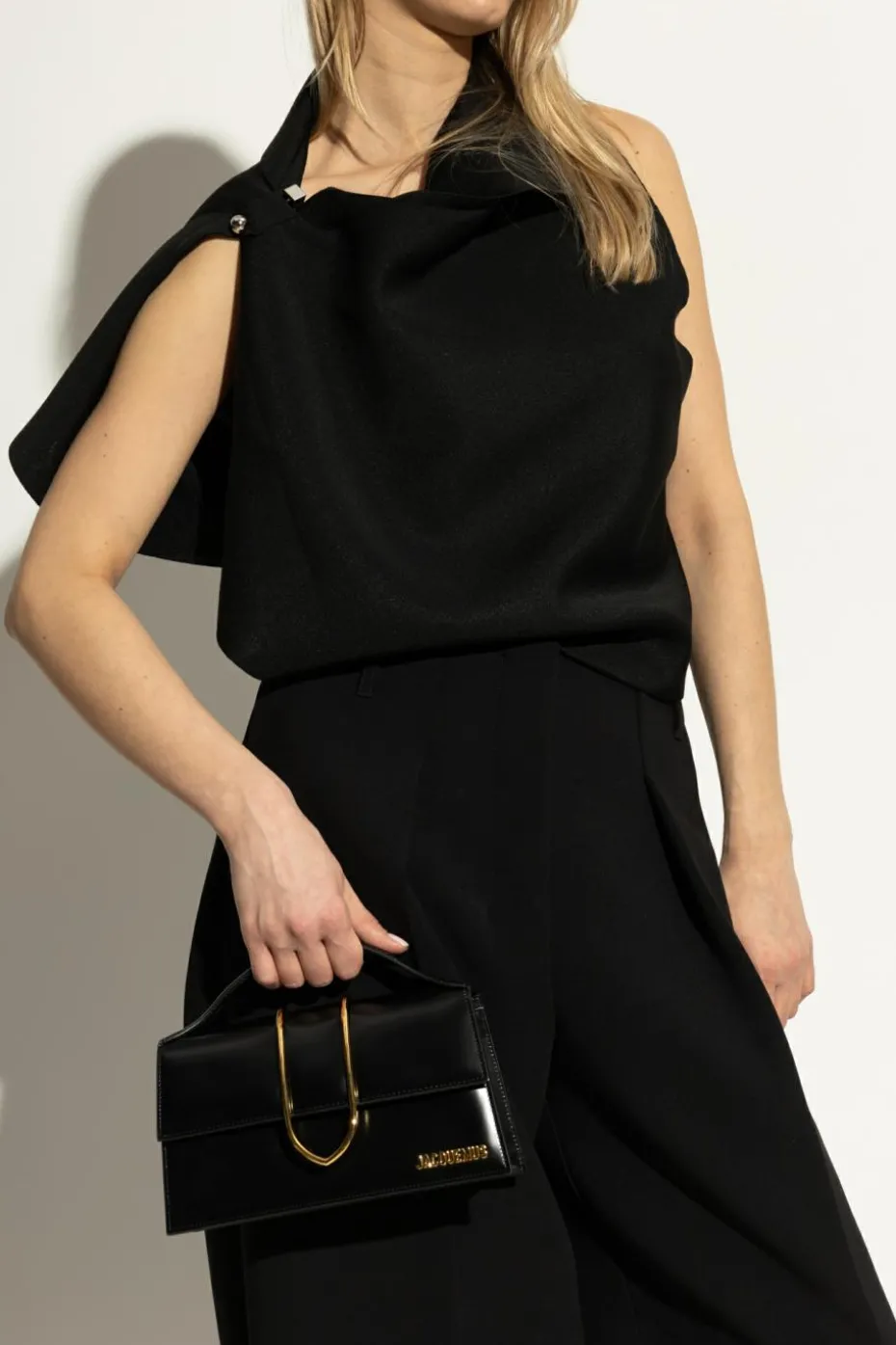 Jacquemus CZARNY Torba do ręki `The Large Bambino`