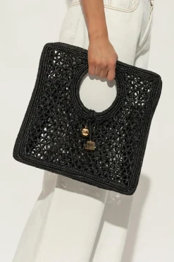 Jacquemus CZARNY Torba do ręki `Le Petit Carre Spiaggia`