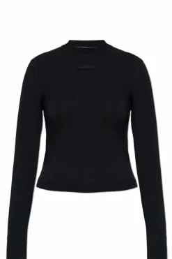 Jacquemus CZARNY T-shirt z długimi rękawami