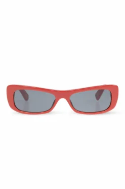 Jacquemus CZERWONY Okulary przeciwsłoneczne