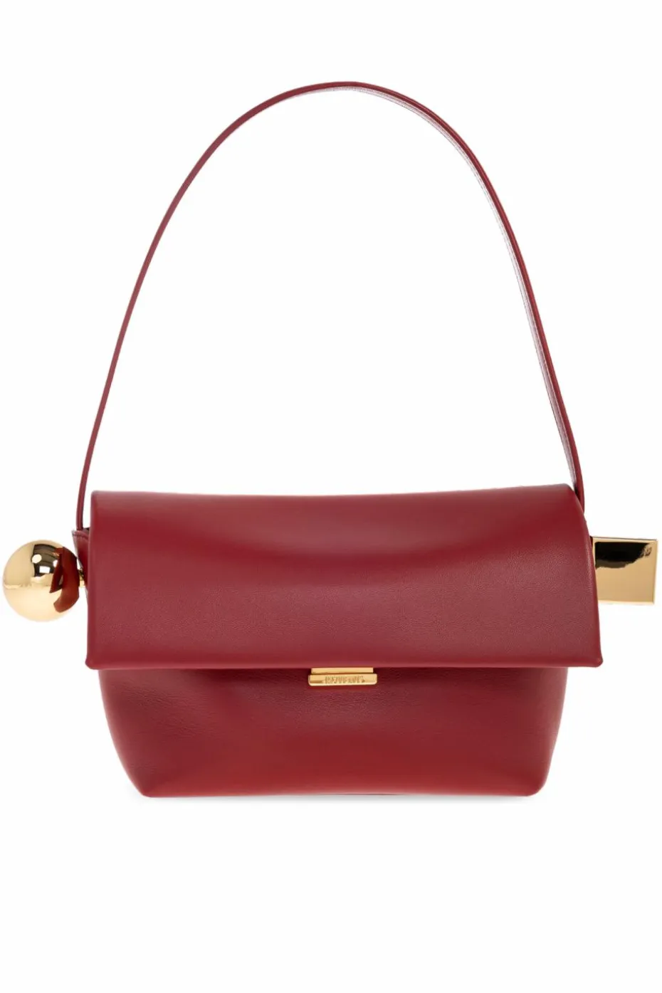 Jacquemus CZERWONY Torba do ręki `Le Rond Carre`