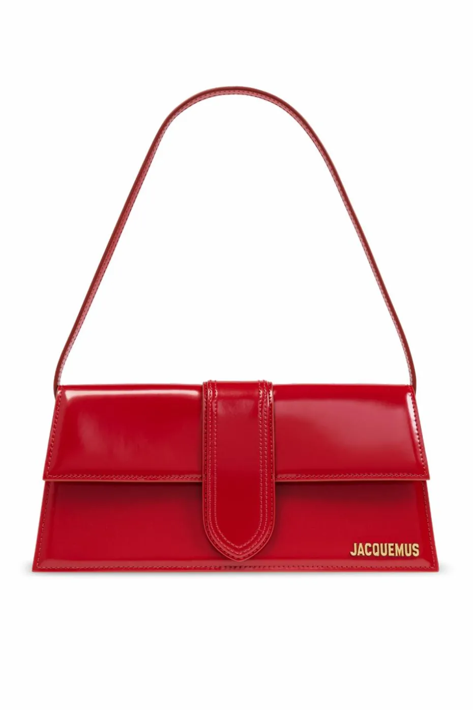 Jacquemus CZERWONY Torba na ramię `Bambino Long`