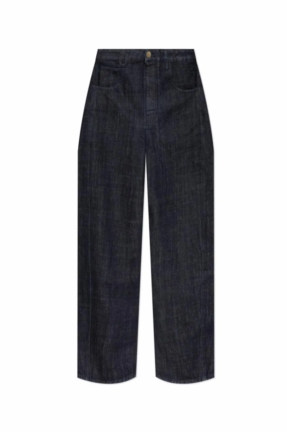 Jacquemus GRANATOWY Jeansy `Mirada`