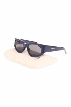 Jacquemus GRANATOWY Okulary przeciwsłoneczne