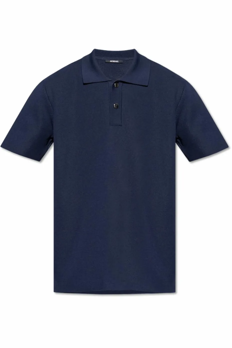 Jacquemus GRANATOWY Polo `Maille