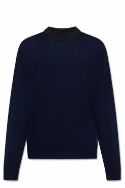 Jacquemus GRANATOWY Sweter `Tricot`