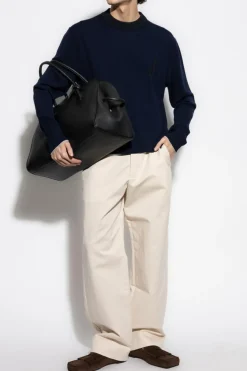 Jacquemus GRANATOWY Sweter `Tricot`