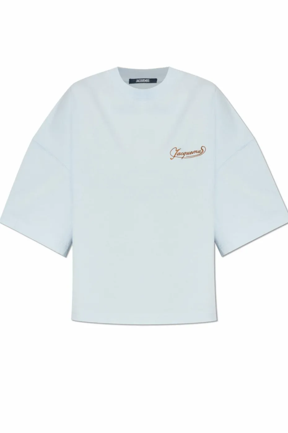 Jacquemus jasnoniebieski T-shirt z logo