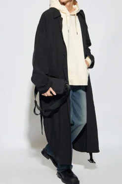Jacquemus kremowy Bluza z logo ‘Typo’