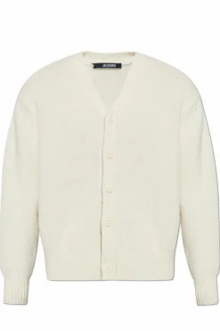 Jacquemus kremowy Kardigan `The Jacquemus`