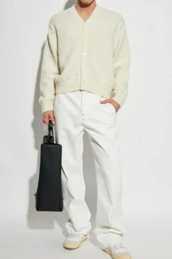 Jacquemus kremowy Kardigan `The Jacquemus`