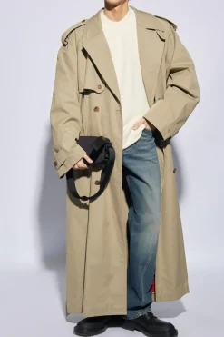Jacquemus kremowy Sweter z logo