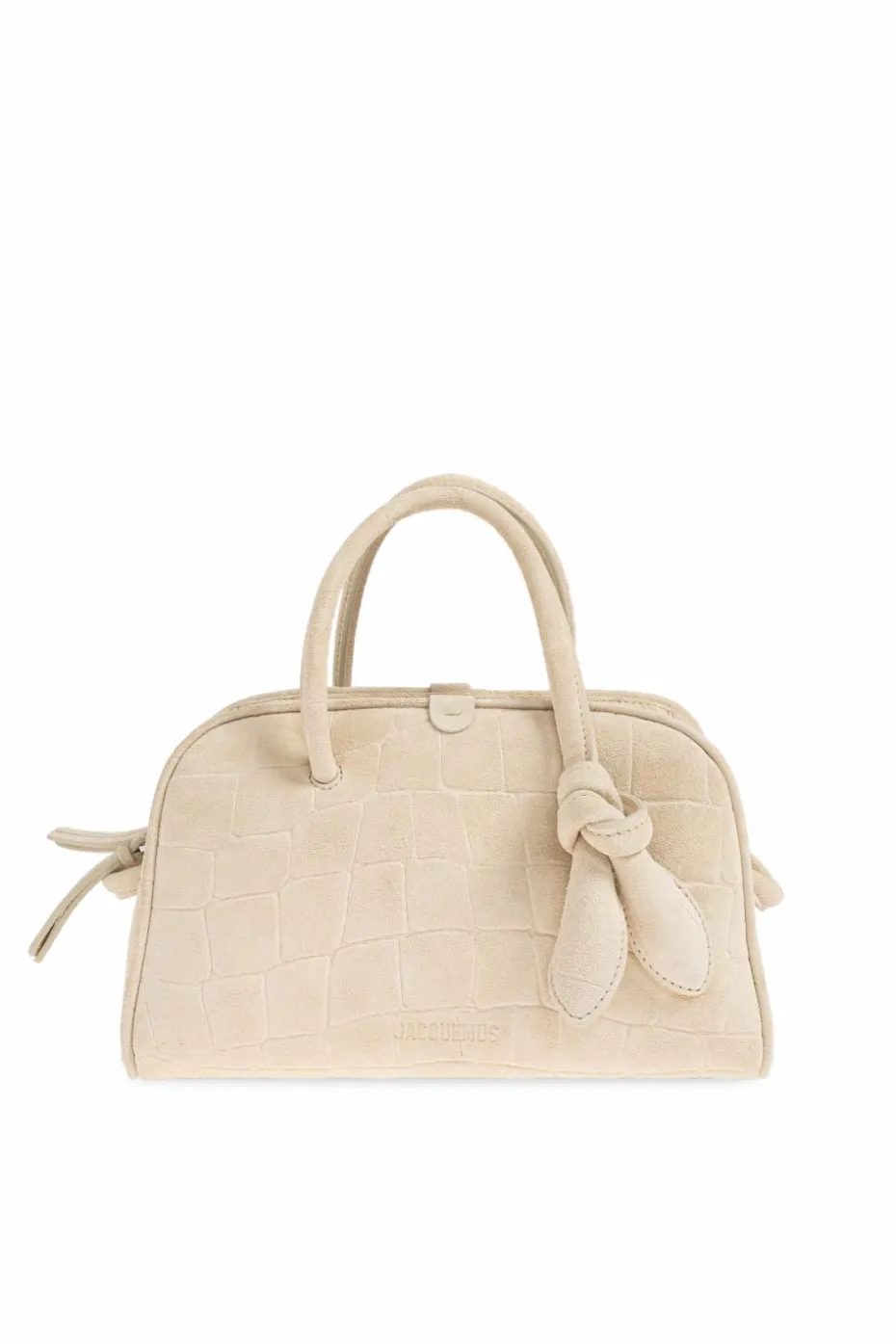 Jacquemus kremowy Torba do ręki