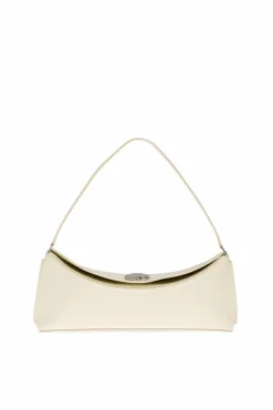 Jacquemus kremowy Torba do ręki `La Pochette Ovalo`