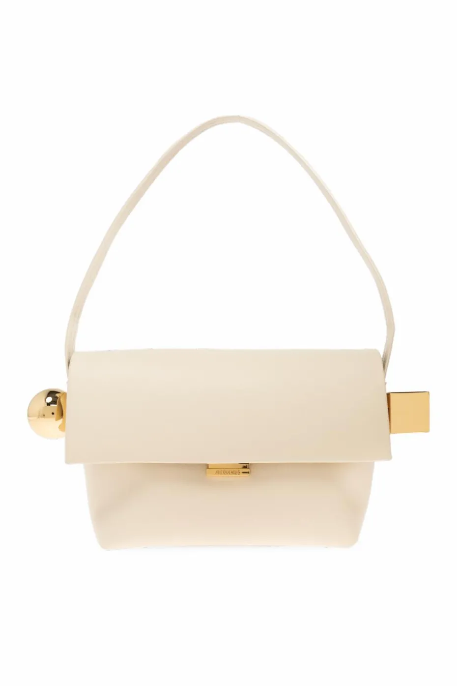 Jacquemus kremowy Torba na ramię `Le Rond Carre`