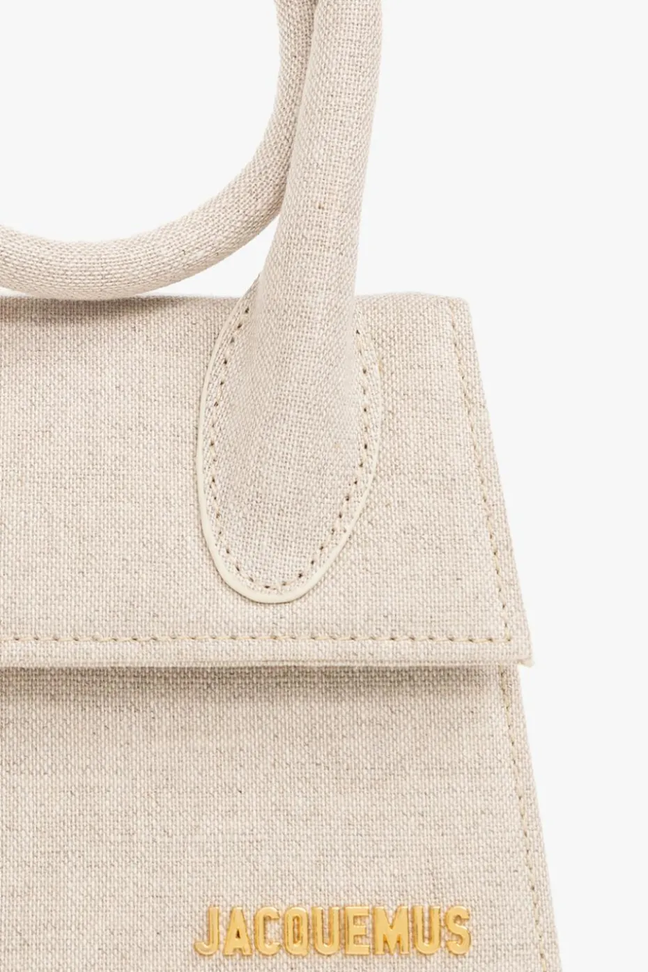 Jacquemus kremowy Torba na ramię ‘Le Chiquito Noeud’