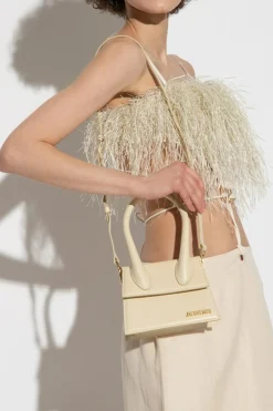 Jacquemus kremowy Torba na ramię ‘Le Chiquito Moyen’