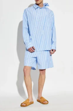 Jacquemus NIEBIESKI Bawełniana koszula