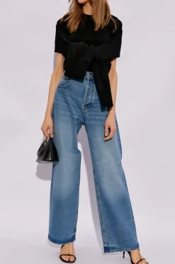 Jacquemus NIEBIESKI Jeansy typu ‘wide’