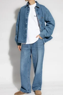 Jacquemus NIEBIESKI Jeansowa koszula