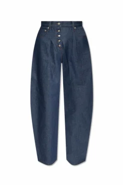 Jacquemus NIEBIESKI Jeansy typu ‘balloon’