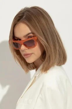 Jacquemus POMARAŃCZOWY Okulary przeciwsłoneczne