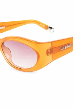 Jacquemus POMARAŃCZOWY Okulary przeciwsłoneczne